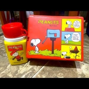 1960s Peanuts Lunchbox/Thermos